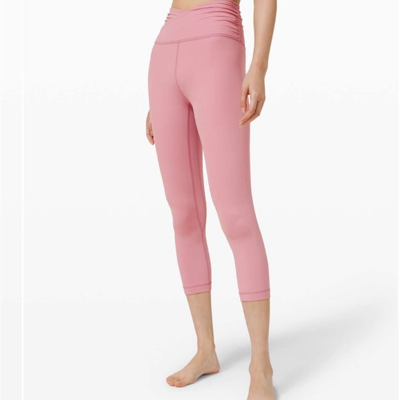 Lululemon 21” Align Cross Over Waist Cropped Leggings - Picture 11 of 11
